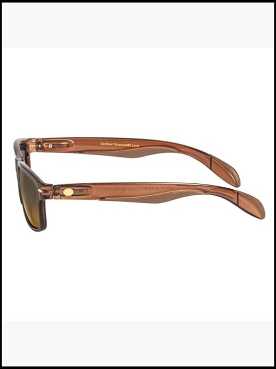 Polarized Rectangle Sunglasses with Gradient Lens - Scratch Guard